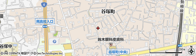 埼玉県草加市谷塚町1545周辺の地図