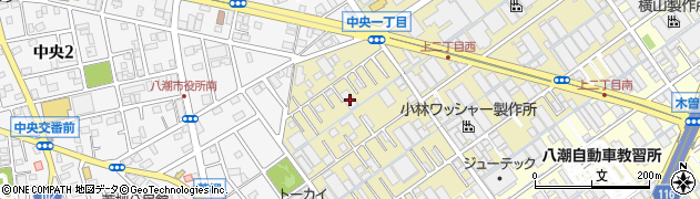 埼玉県八潮市二丁目933周辺の地図