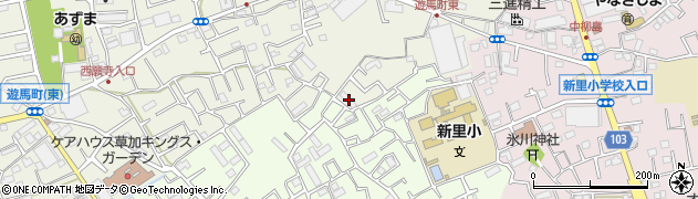 埼玉県草加市遊馬町942周辺の地図