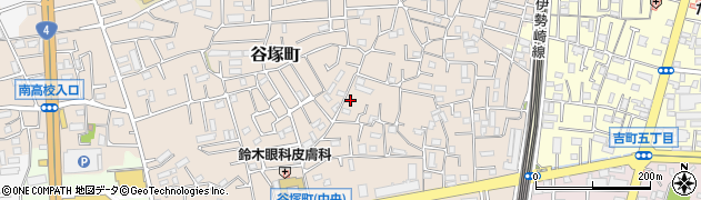 埼玉県草加市谷塚町1453周辺の地図