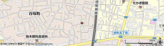 埼玉県草加市谷塚町1474周辺の地図