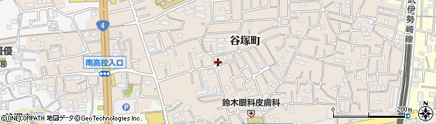 埼玉県草加市谷塚町1565周辺の地図
