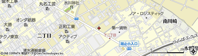 埼玉県八潮市二丁目1135周辺の地図