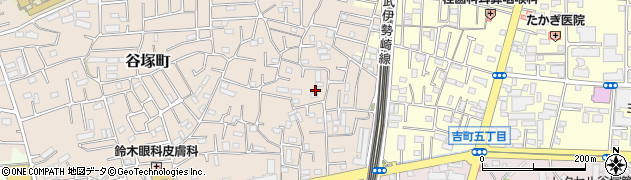 埼玉県草加市谷塚町1498周辺の地図