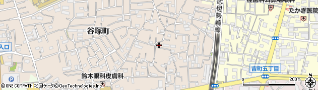 埼玉県草加市谷塚町1506周辺の地図