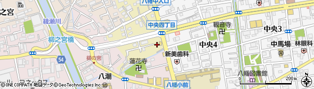 埼玉県八潮市上馬場382-6周辺の地図