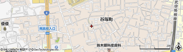 埼玉県草加市谷塚町1665周辺の地図