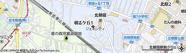 有限会社志木合同タクシー周辺の地図