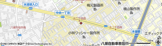 埼玉県八潮市二丁目450周辺の地図