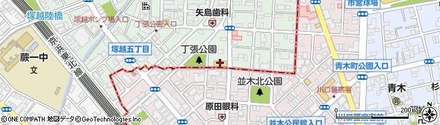 コーナンＰＲＯ　ＷＯＲＫ＆ＴＯＯＬドイト西川口店周辺の地図