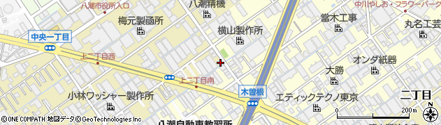 埼玉県八潮市二丁目385周辺の地図