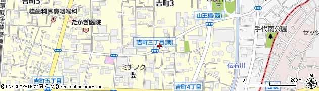 吉町南周辺の地図