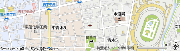 埼玉県川口市青木5丁目7-35周辺の地図