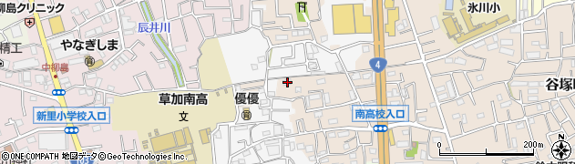 埼玉県草加市谷塚町1912周辺の地図