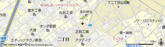 埼玉県八潮市二丁目1119周辺の地図