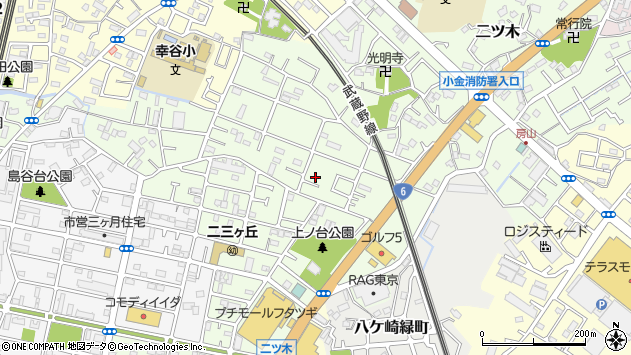 〒270-0027 千葉県松戸市二ツ木の地図