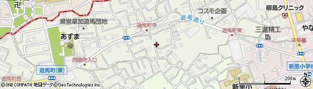 埼玉県草加市遊馬町1004周辺の地図
