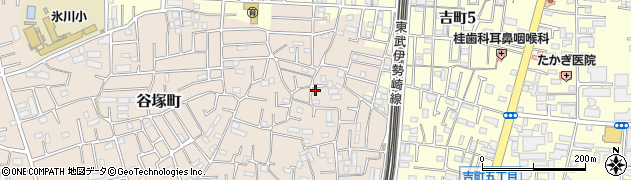 埼玉県草加市谷塚町1601周辺の地図