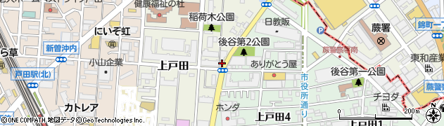 埼玉県戸田市上戸田143周辺の地図