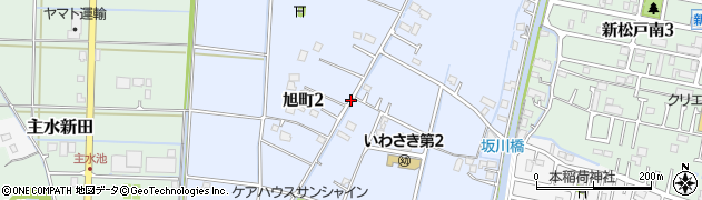 千葉県松戸市旭町周辺の地図
