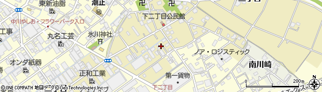 埼玉県八潮市二丁目1169周辺の地図