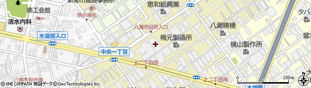 埼玉県八潮市二丁目476周辺の地図
