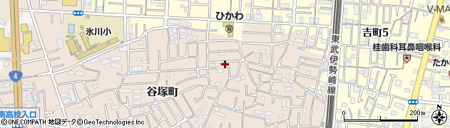埼玉県草加市谷塚町1681周辺の地図