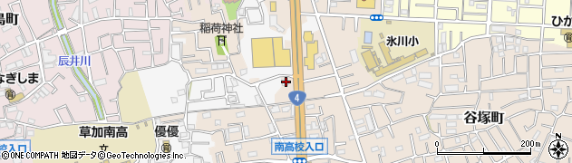 埼玉県草加市谷塚町1952周辺の地図