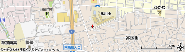 埼玉県草加市谷塚町1779周辺の地図