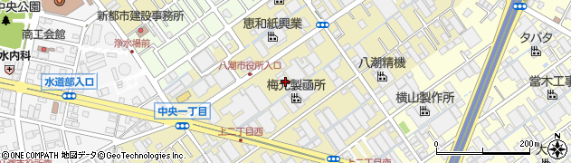 株式会社東京マルイ　第二センター周辺の地図