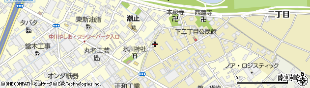 埼玉県八潮市二丁目1141周辺の地図