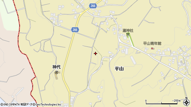 〒289-0631 千葉県香取郡東庄町平山の地図