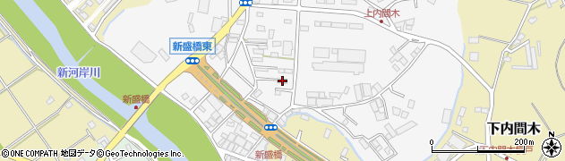埼玉県朝霞市上内間木342周辺の地図