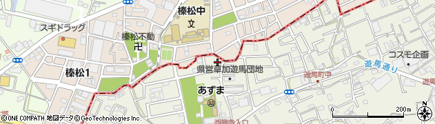 埼玉県草加市遊馬町1158周辺の地図