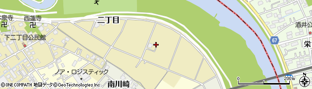 埼玉県八潮市二丁目1645周辺の地図