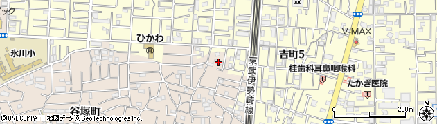 埼玉県草加市谷塚町1639周辺の地図