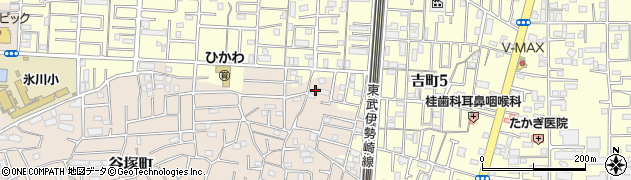 埼玉県草加市谷塚町1638周辺の地図