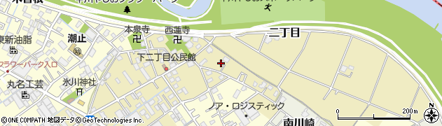 埼玉県八潮市二丁目1243周辺の地図