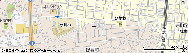 埼玉県草加市谷塚町1753-11周辺の地図