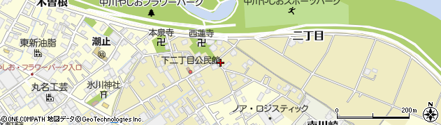埼玉県八潮市二丁目1232周辺の地図