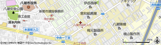 埼玉県八潮市二丁目495周辺の地図