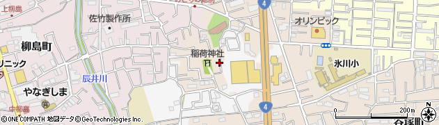 埼玉県草加市谷塚町1979周辺の地図