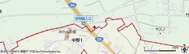 ローソン三芳資料館入口店周辺の地図