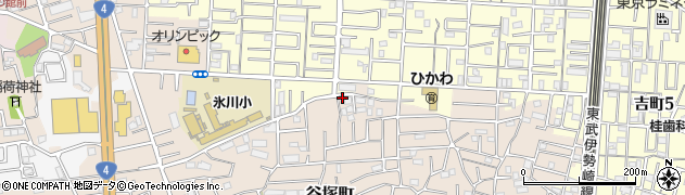 埼玉県草加市谷塚町1753-5周辺の地図