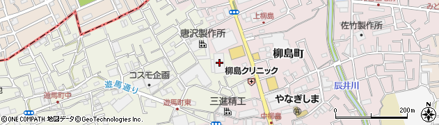 埼玉県草加市遊馬町825周辺の地図