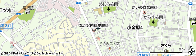 矢口理容店周辺の地図