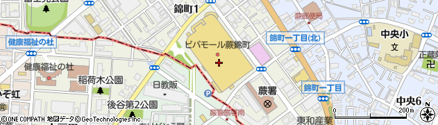 戸田わらびKI歯科周辺の地図