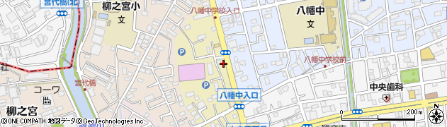 埼玉県八潮市上馬場466周辺の地図