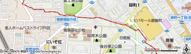 埼玉県戸田市上戸田111-1周辺の地図