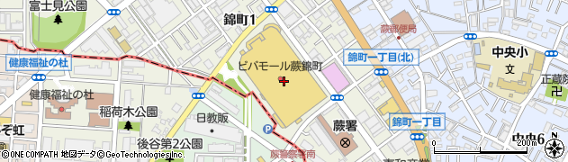 買取専門店大吉ビバモール蕨錦町店周辺の地図